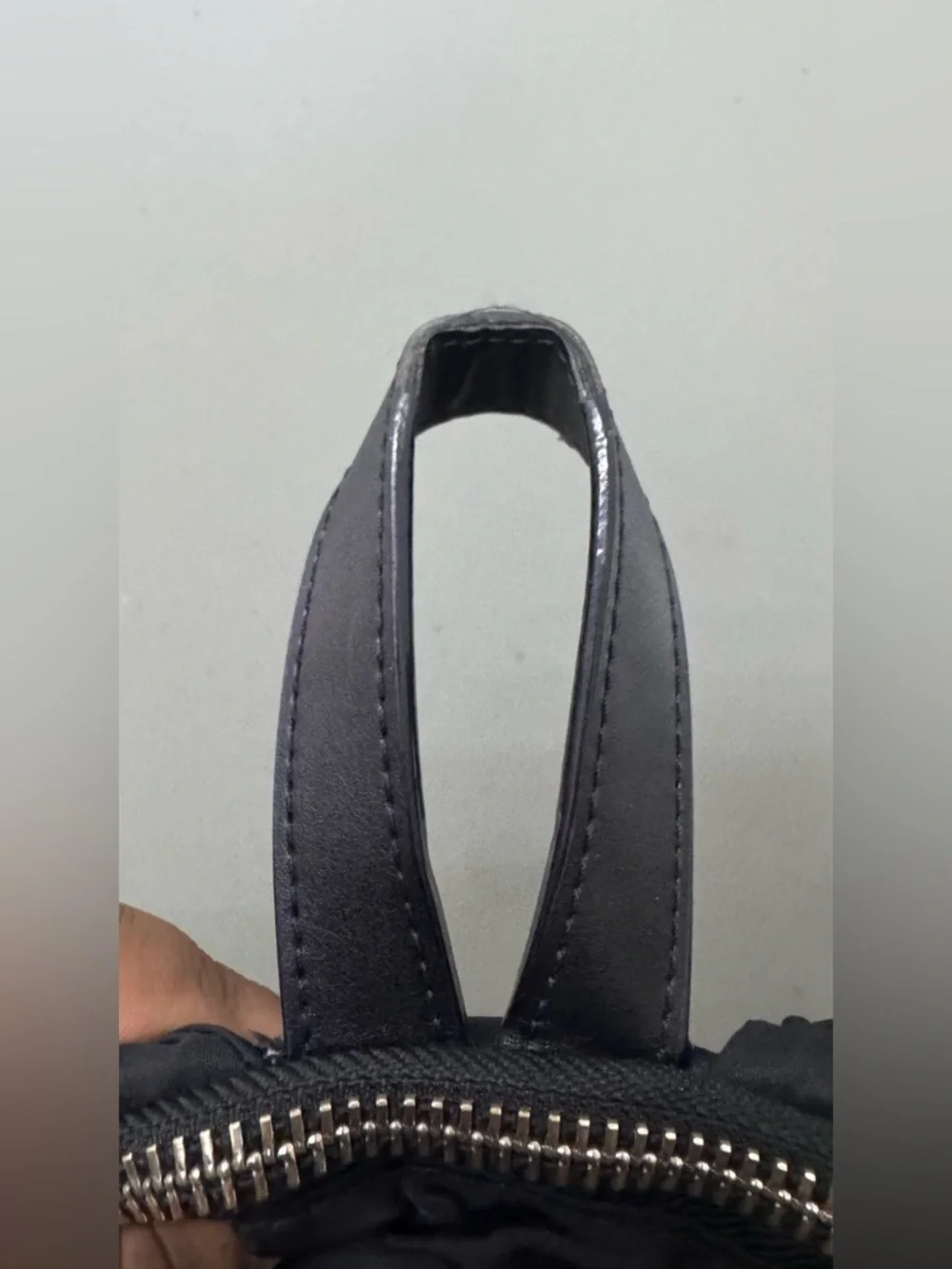 Marc Jacobs The Zip Backpack Black Nylon Designer Travel Bag One Size
